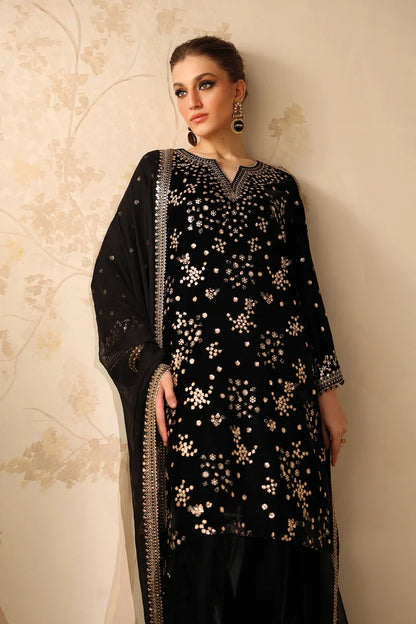 Ava 3Pc - Velvet Dress