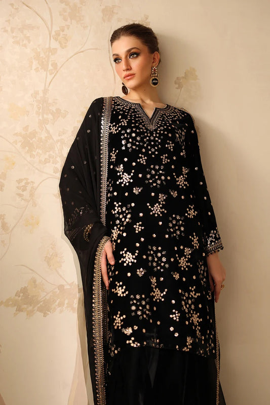 Ava 3Pc - Velvet Dress