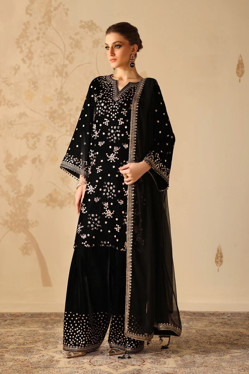Ava 3Pc - Velvet Dress