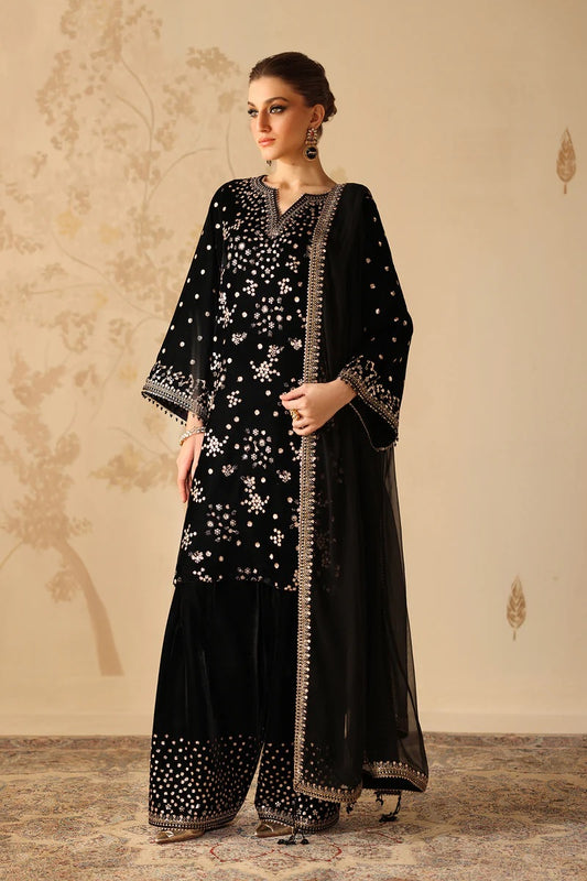 Ava 3Pc - Velvet Dress