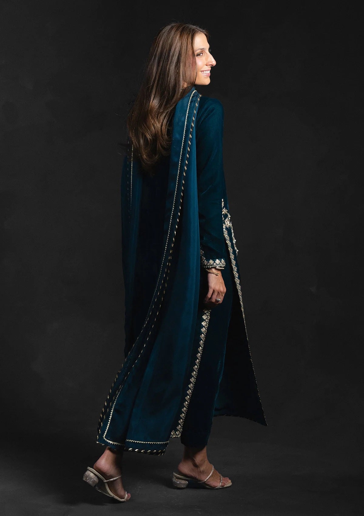 Zarnab 3Pc Velvet